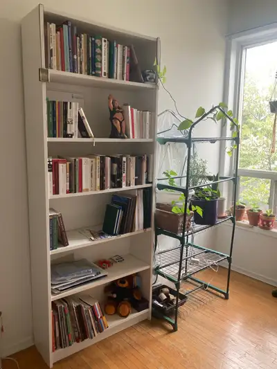 White Bookcase from IKEA, View more