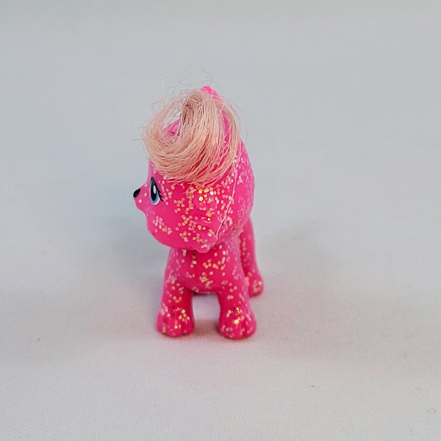 Pink Glitter Cat Polly Pocket Sparkle With Hair Toy Figurine Rea in Toys & Games in Strathcona County - Image 3