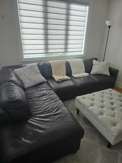Moving Sale! Must go. Natuzzi Sectional Sofa $8500 new. Unfortunately does not fit in the new house.