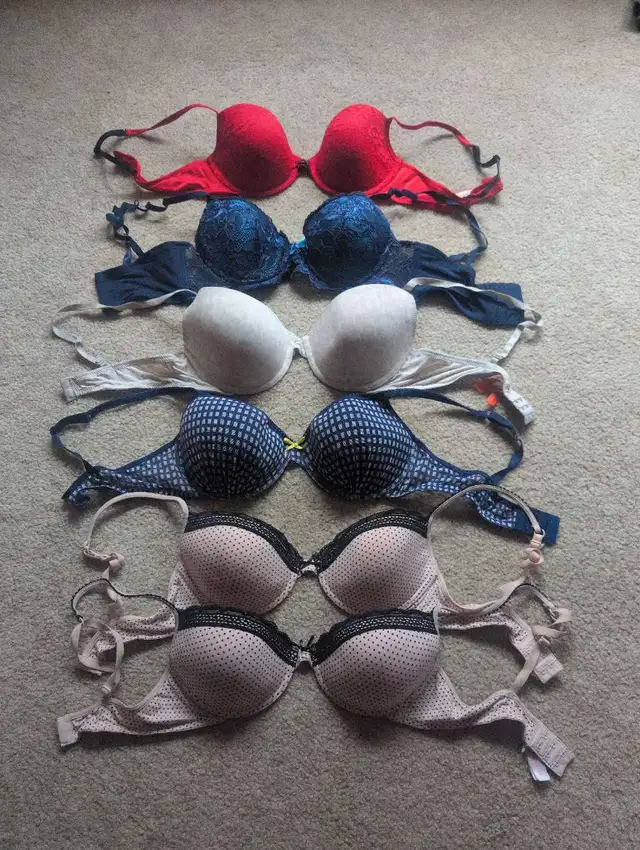 Set of 6 Bras