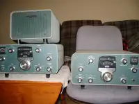 Heathkit SB-301 / SB-401 Twins with the SB-600 speaker.