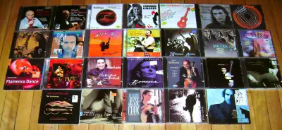30 cds GUITARE ESPAGNOLE / CLASSIQUE / FLAMENCO, View more