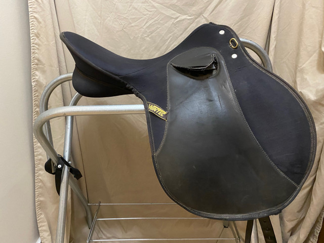 16 1/2” Wintec saddle for sale in Equestrian & Livestock Accessories in Penticton - Image 2