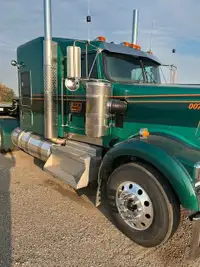 2019 Kenworth W900B and 2024 Doepker recovery trailer