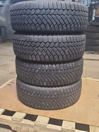 205 65 15 Gislaved Studded winter tires, 90% tread