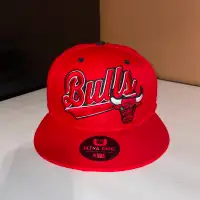 Ultra Game Chicago Bulls Snapback Hat/Cap (Red, Men's, One Size)