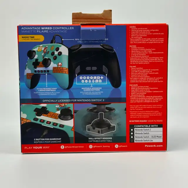 Super Mario Controller - Nintendo Switch 2 - 3136724 in Nintendo Switch in Laval / North Shore - Image 10