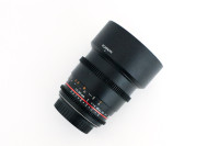 Rokinon DS85M-C Cine DS 85mm T1.5 AS IF UMC for Canon EF mount