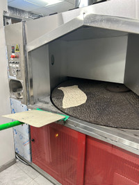 Rotary flat bread oven