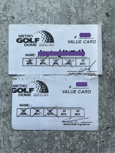 Metro Golf Dome Sportsplex - Value Card - 3 Sessions x 30mins, View more