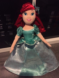 Disney Ariel Aurora Reversible Plush Doll NEW by Disney