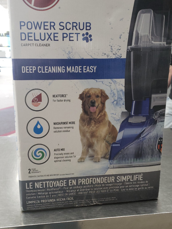 Hoover-Power scrub deluxe pet carpet cleaner in Rugs, Carpets & Runners in Cole Harbour - Image 2