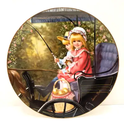 The Surrey Ride by Sandra Kuck Days Gone By Collector Plate, View more