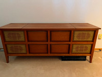 Late 1960’s Vintage Teak Stereo Cabinet