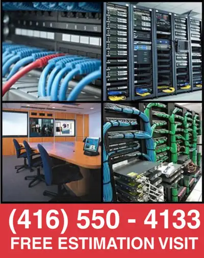 Data, Phone, VOIP, POS, IT Network, Cabling, View more