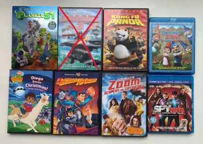 * Films d'animation DVD ou Blu Ray. * Liste des films : 1- DVD : Planète 51 - Planet 51 (français et...