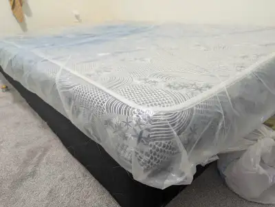Mattress and bed box, View more