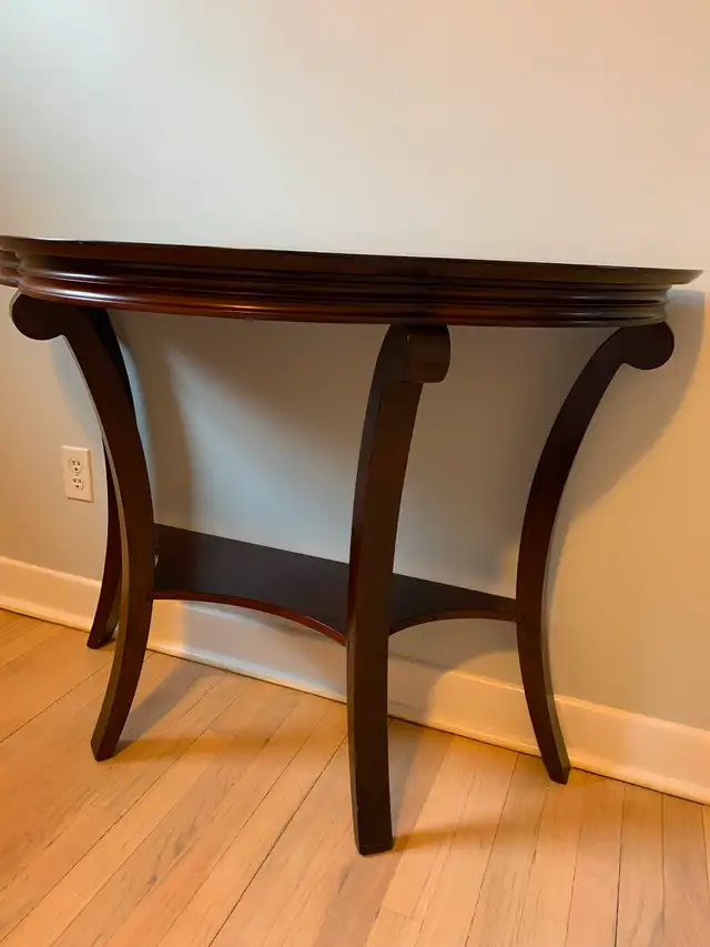 Walnut console table in Other Tables in City of Halifax - Image 2