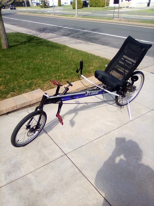 Velo Recumbent Linear Folding Limo dans Randonnée, ville et hybrides  à Longueuil/Rive Sud