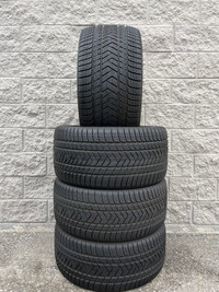 (99%) 2x 275/35R22 & 2x 315/30R22 Pirelli Scorpion Winters