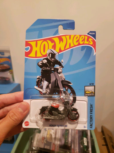 Hot wheels Honda Super Cub motorcycle , View more
