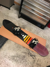 K2 snowboard + bindings fixations fix planche à neige snow