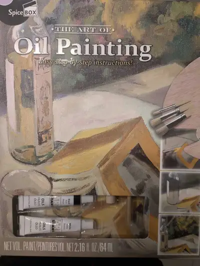 Spice Box Oil Painting, View more