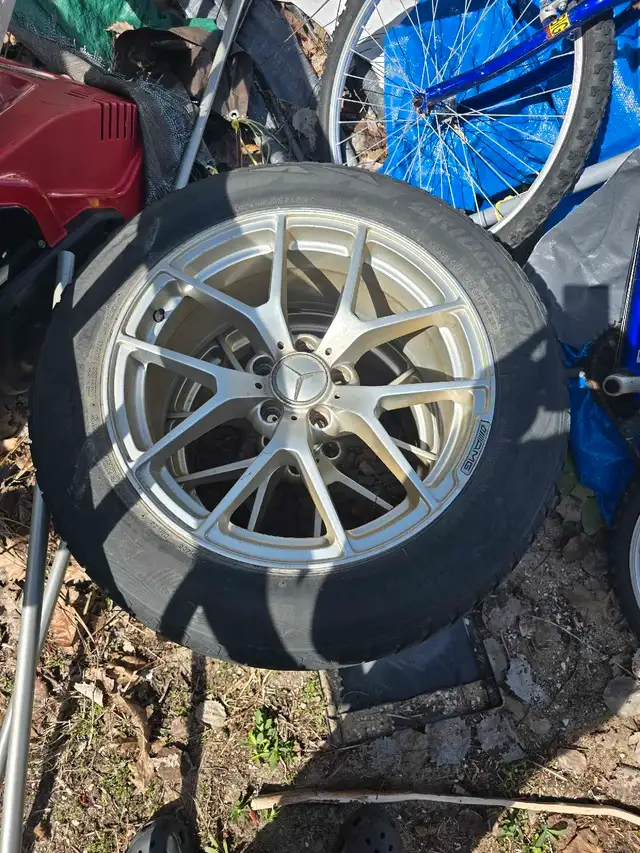 235/60R18 MERCEDES BENZ RIMS in Tires & Rims in Barrie - Image 2