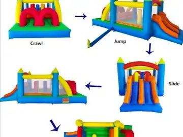 Bouncy House  & Waterslide Daily Rental Starting @ 50$ in Toys & Games in Ottawa - Image 10