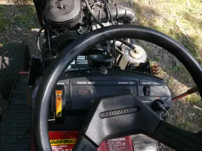 Honda HT3813 riding mower, View more