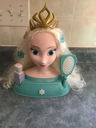 Frozen Elsa Styling Head, View more