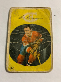 1962-63 Parkhurst Montreal Canadiens #47 ROBERT(BOB)ROUSSEAU RC.
