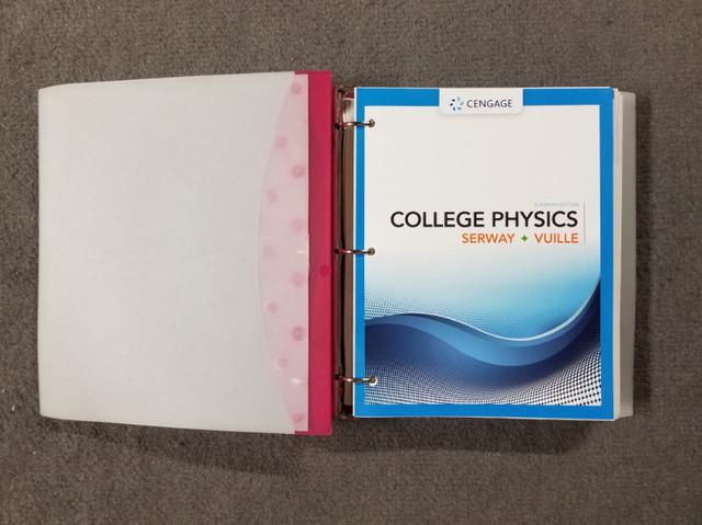 College Physics Textbook in Textbooks in London