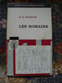 LES ROMAINS ( R.H.BARROW LIVRE VINTAGE 1962 )