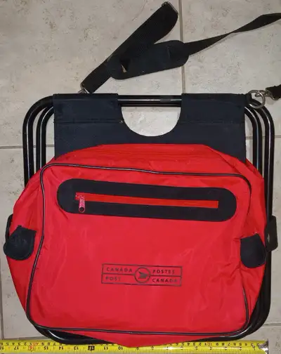 2 Folding Stools Seats Chairs with Storage Bag Pouches 16x13", View more