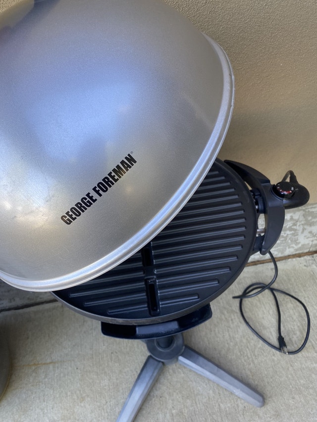 Foreman 15Serving Indoor/Outdoor Electric Grill Microwaves