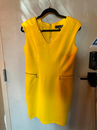 Laura yellow dress in size 8