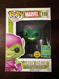 Funko Pop Green Goblin (w/ Glider) (Glow in the Dark) (Glitter)
