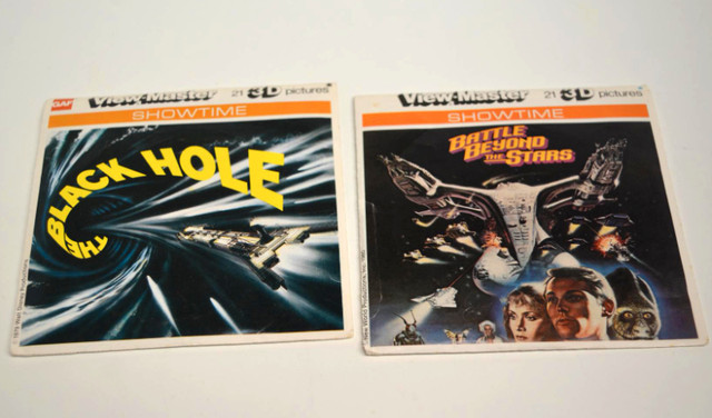 Vintage Sci Fi Viewmaster Reels Black Hole in Toys & Games in Cambridge