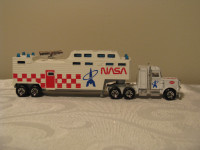 MATCHBOX NASA TRACKING TRUCK AND LOW BED TRAILER