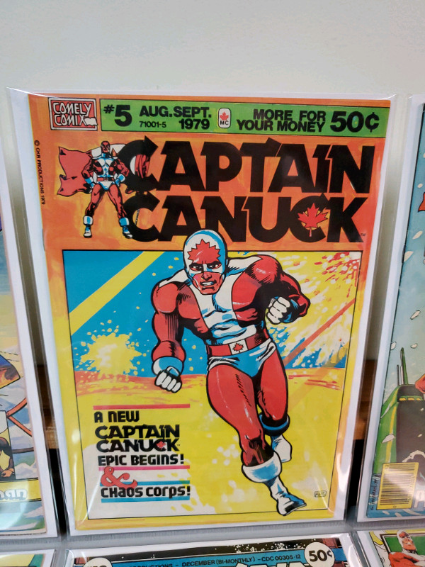 Captain Canuck 4 5 7 11 12 13 14 high grade comics check picture in Comics & Graphic Novels in St. Catharines - Image 3