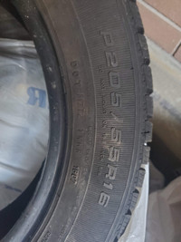 Tires P205/55 R16 (Ultra Grip ice)  Goodyear