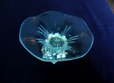 Crystal Vase on Silver Stand, View more