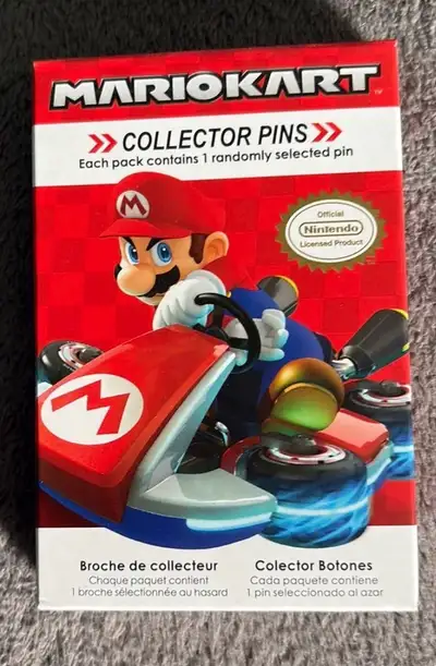 new Collectible Mario Kart enamel pins (2017), View more