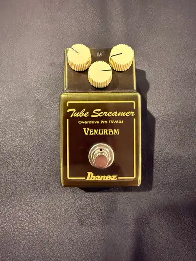Ibanez Ltd Edition Vemuram Tube Screamer Overdrive Pro TSV808, View more