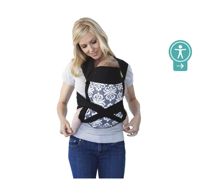 Mei tai baby sling wrap carrier infant 0-35lbs in Strollers, Carriers & Car Seats in Markham / York Region - Image 2