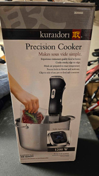 New Kuraidori precision cooker