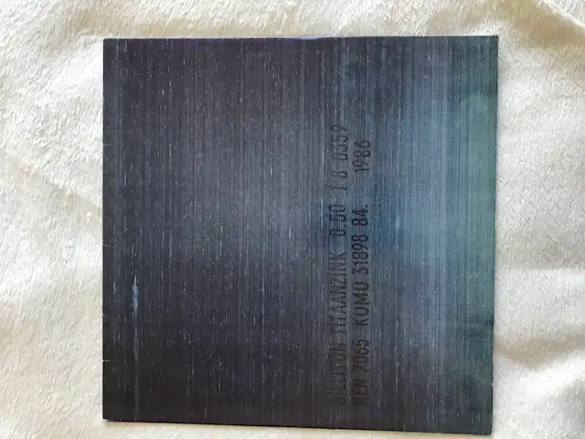New Order Brotherhood LP Record – Tested (I live in South Etobic
