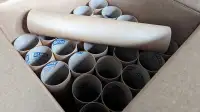 Kraft shipping tubes 