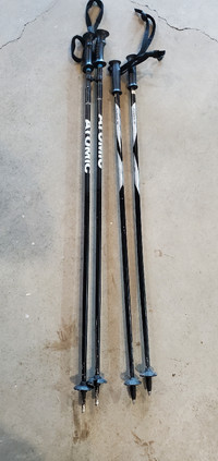 Atomic ski poles 42 inch / Swix ski poles 95cm 